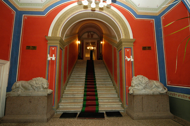 Staircase in Muuga Manor.