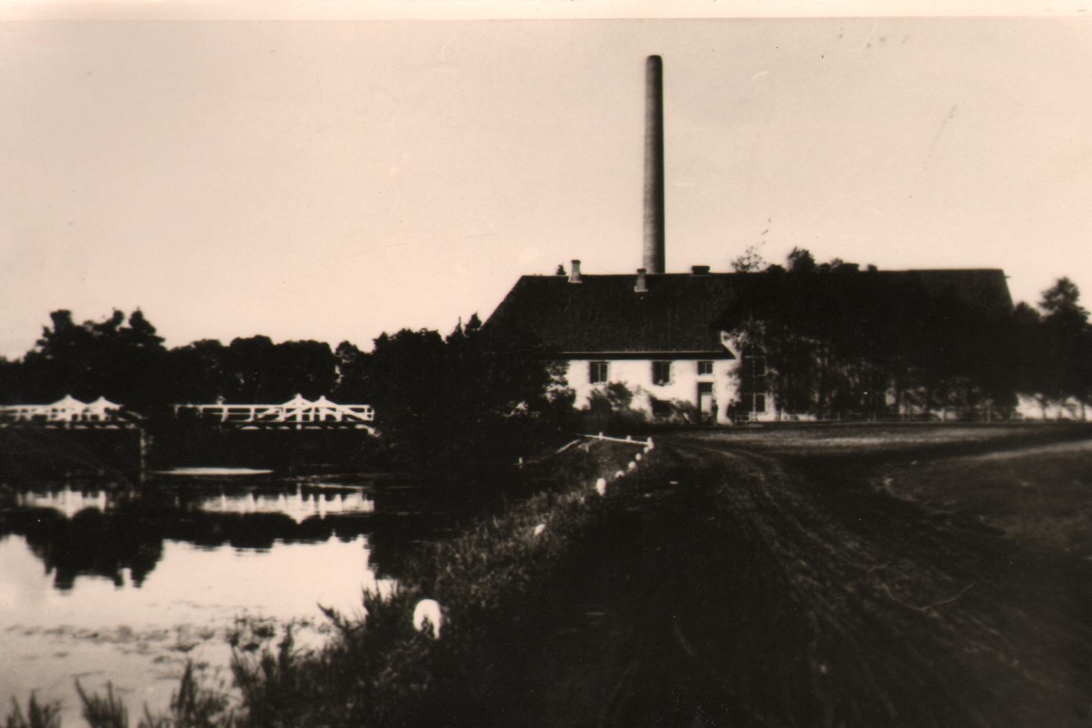 Särevere state manor powder industry building, 1938.