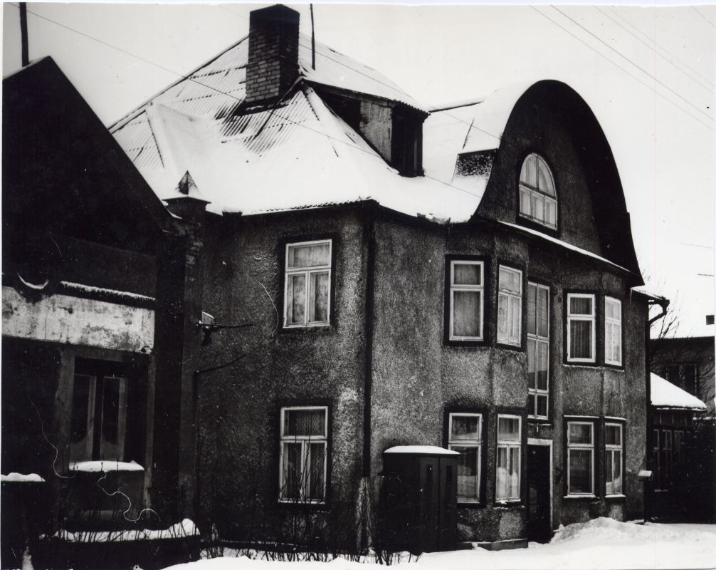 Dwelling in Viljandi winning pst 8 (a. Perna, 1923). Photo from Leo Gens