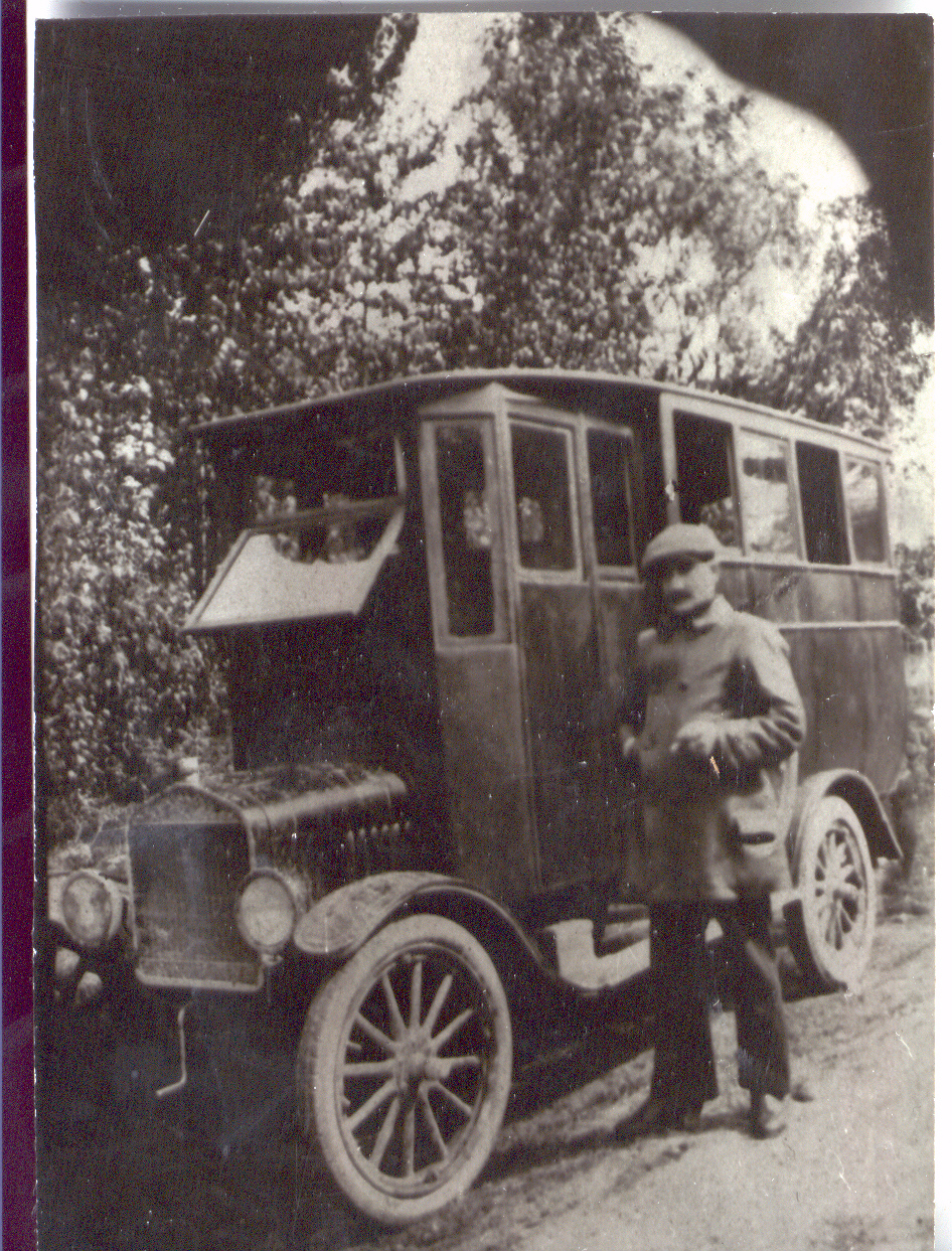 Photo (negative) Ford t, Võru Nr.3, Cuba in 1923.