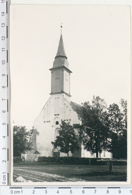 Puhja Church in 1921