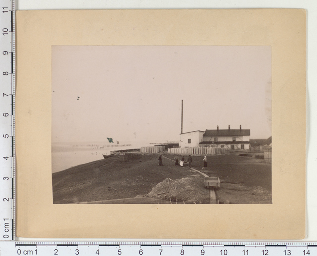 Construction stone factory manufactured from V. Wulff sand on the Peipsi shore