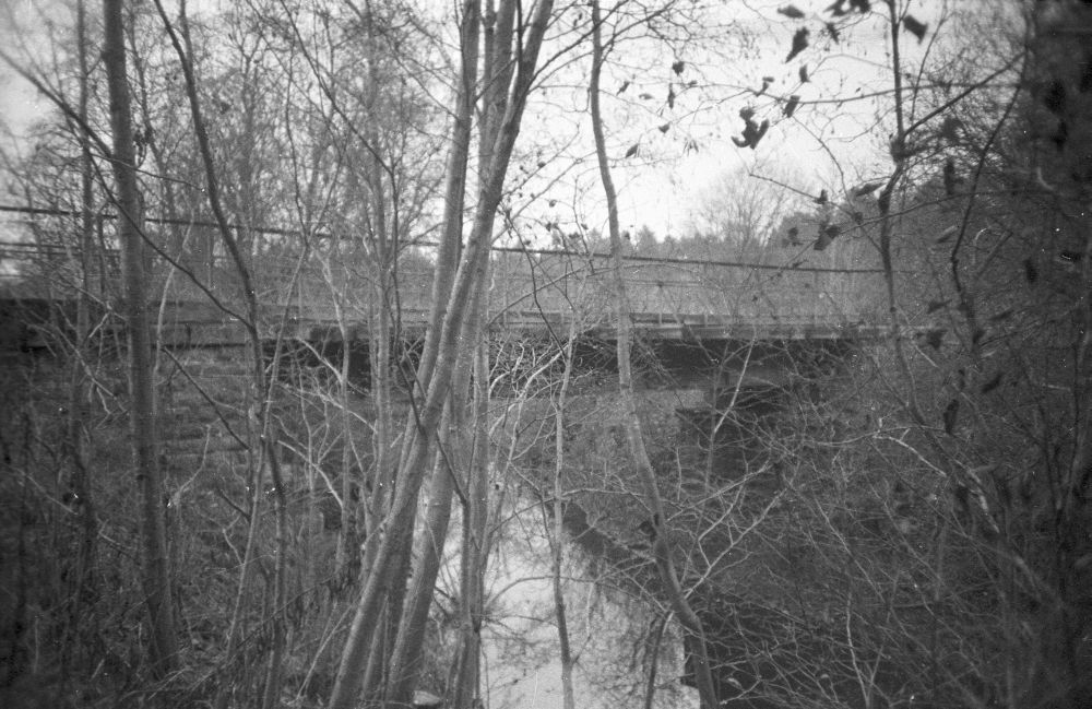 Railway bridge over the former Liiva-Vääna river on narrow-track railway