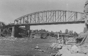Narva railway bridge