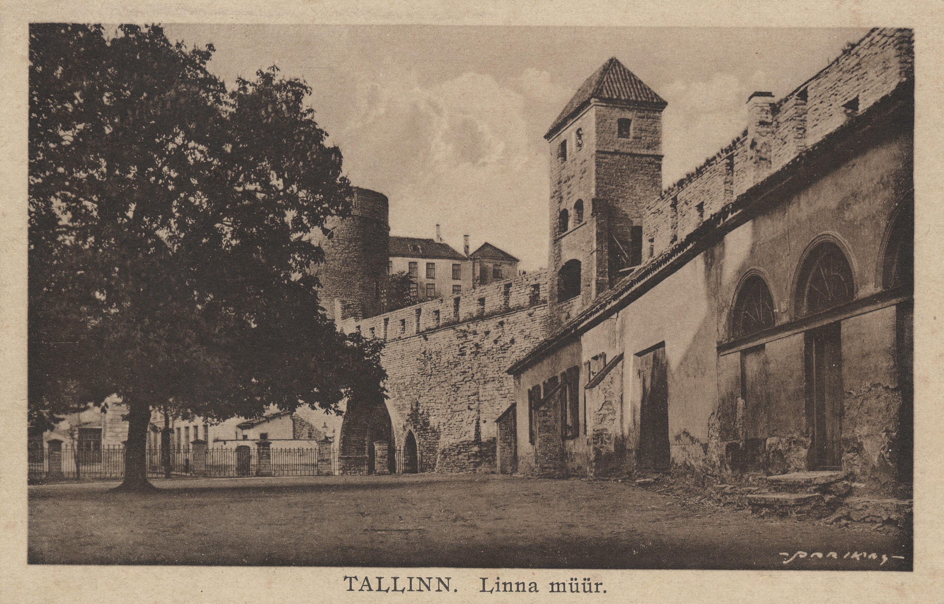 Tallinn : the wall of the city