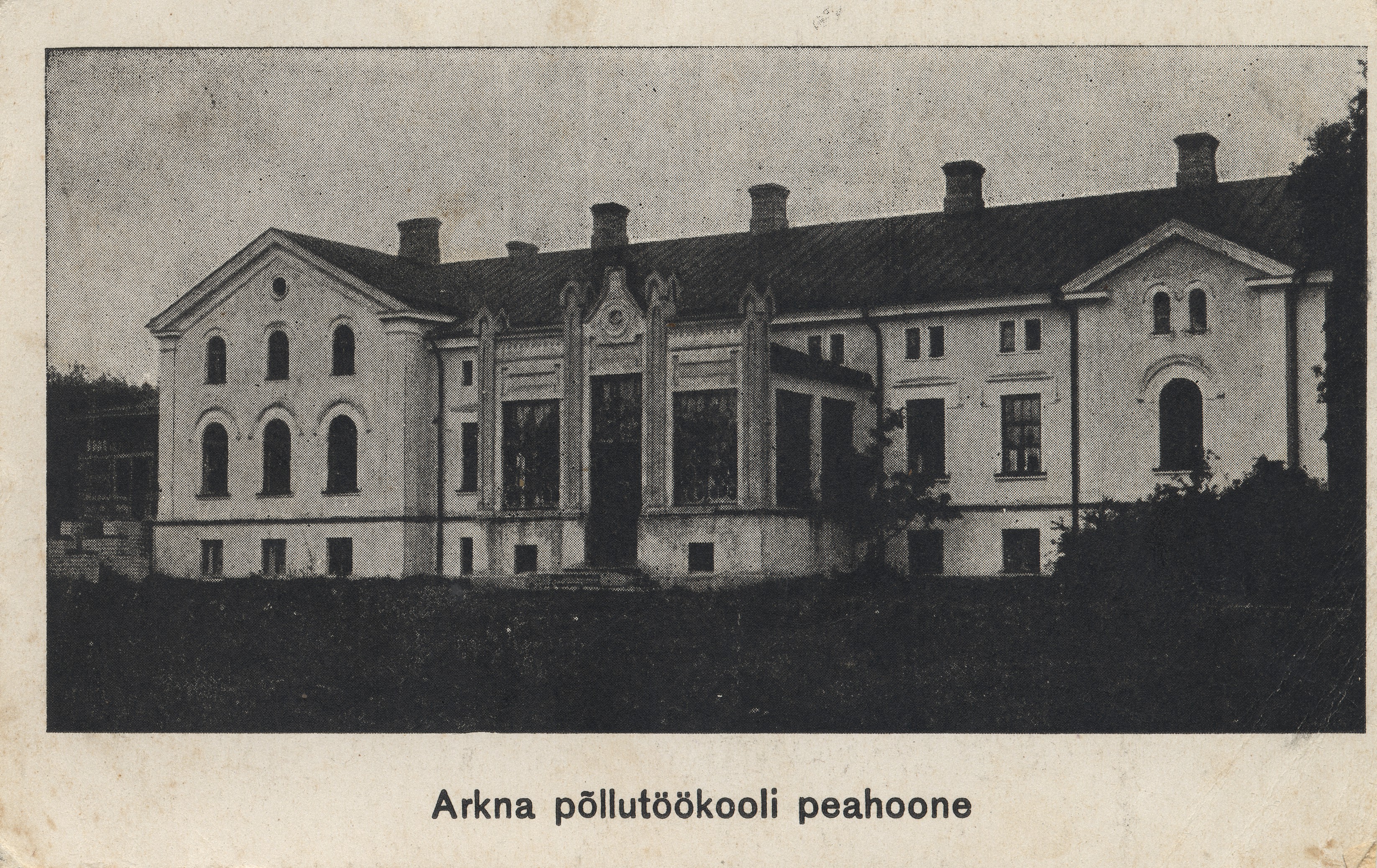 Main building of Arkna Agricultural School