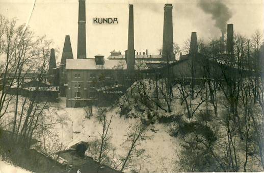 Kunda, view of the cement plant