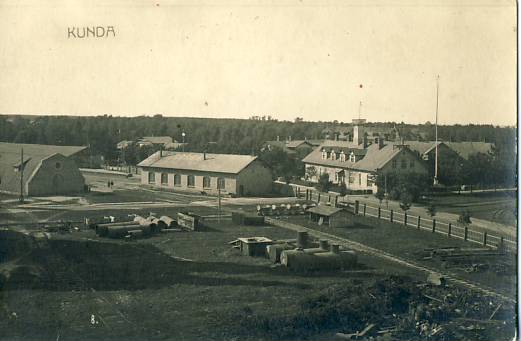 Kunda, view of the factory towards the sea