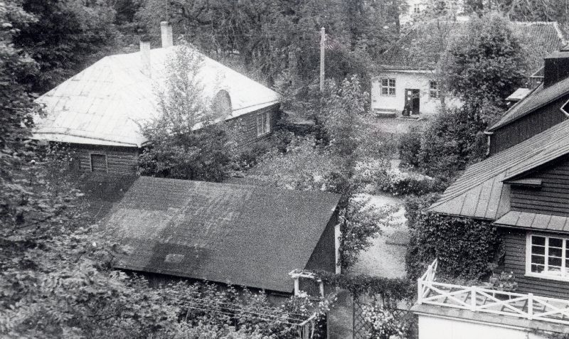 Karl Burman's apartment in Tallinn in Mäekalda 3a. Arh. Karl Burman