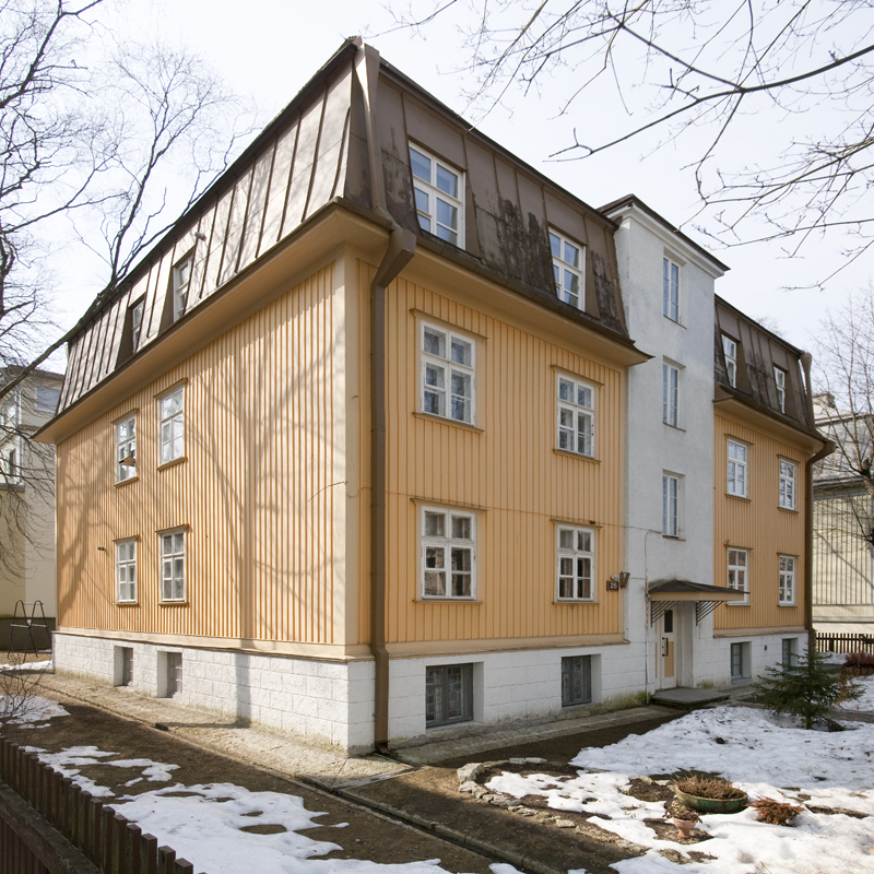 Apartment in Tallinn, Köleri 26, view of the building. Architect Karl Tarvas