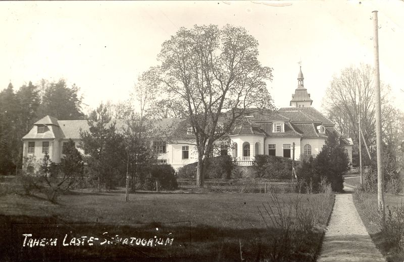 Photo. Taheva Manor building ,Taheva Children's Sanatorium after 1937