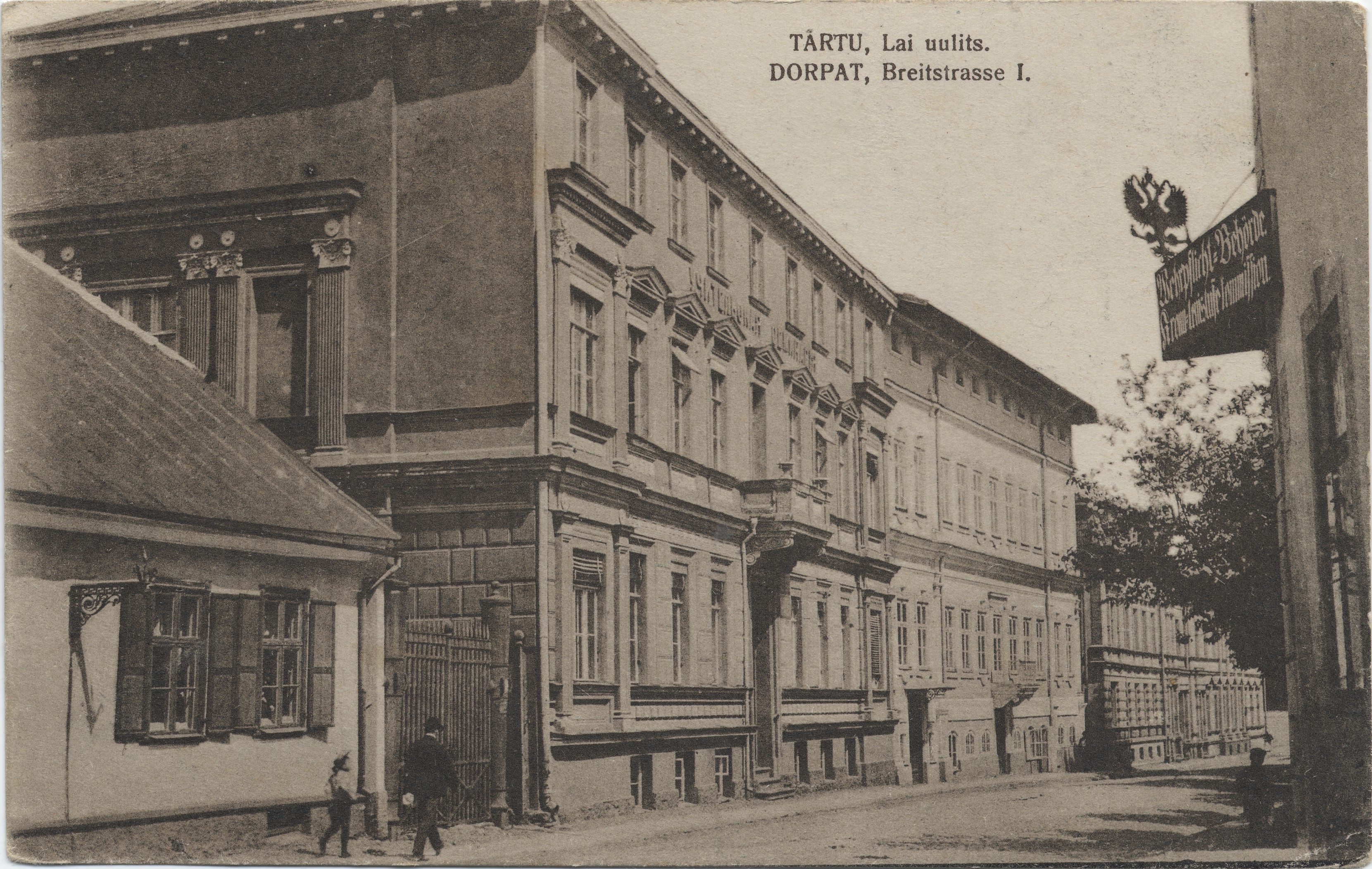Tartu : Lai uulits = Dorpat : Breitstrasse