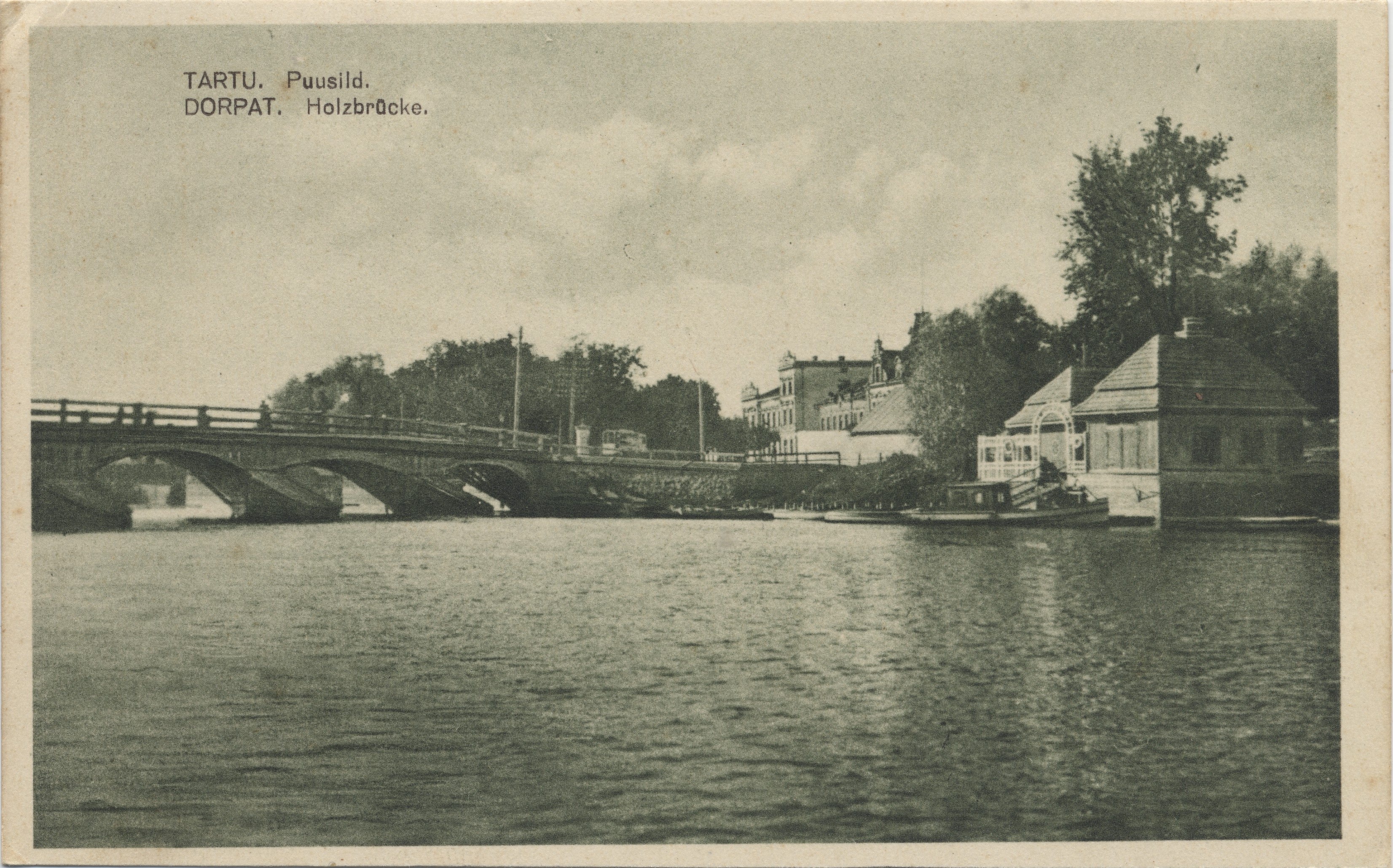 Tartu : woodbrücke = Dorpat : woodbrücke