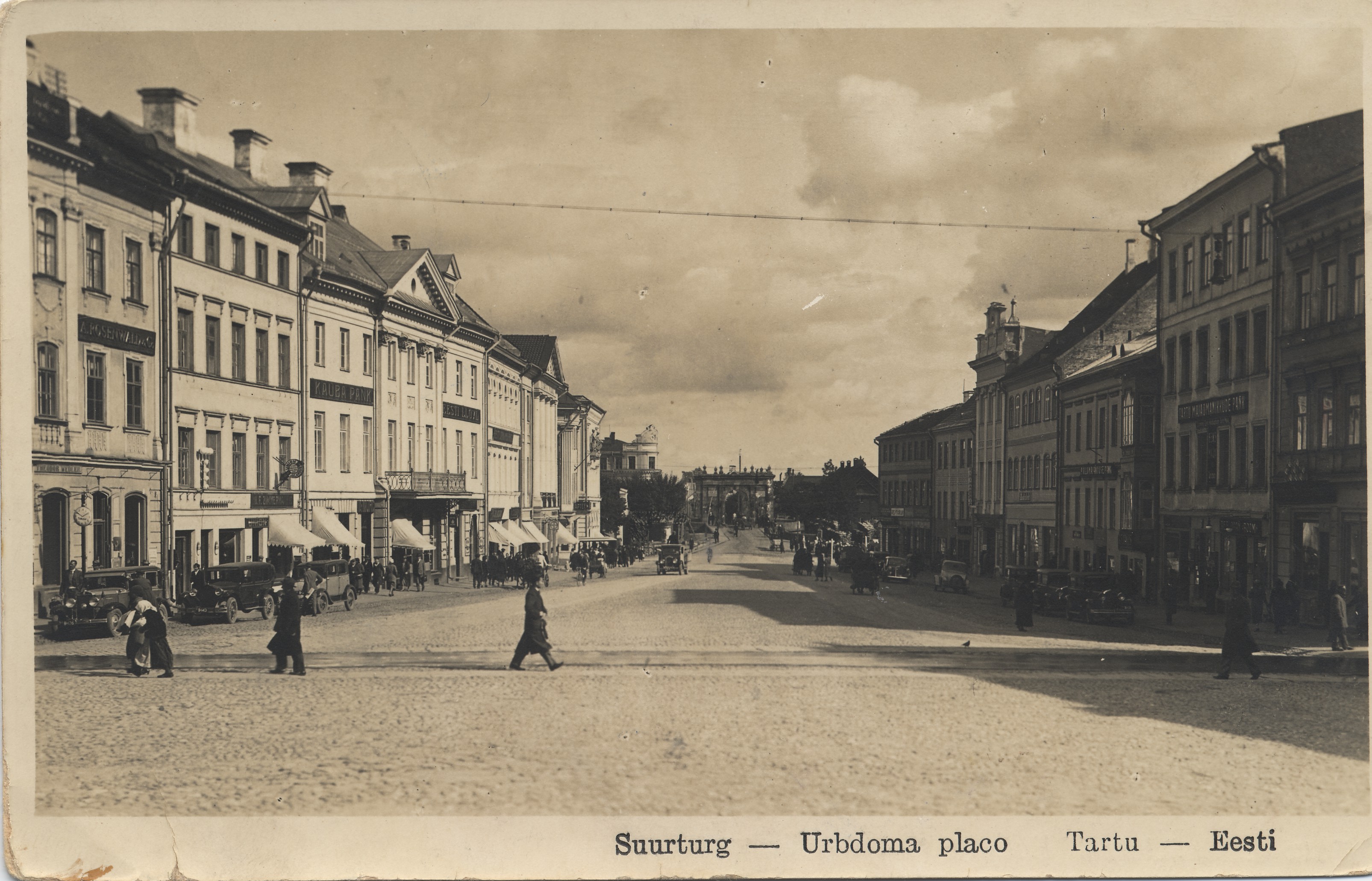 Tartu Estonia : Great Market = Urbdoma placo
