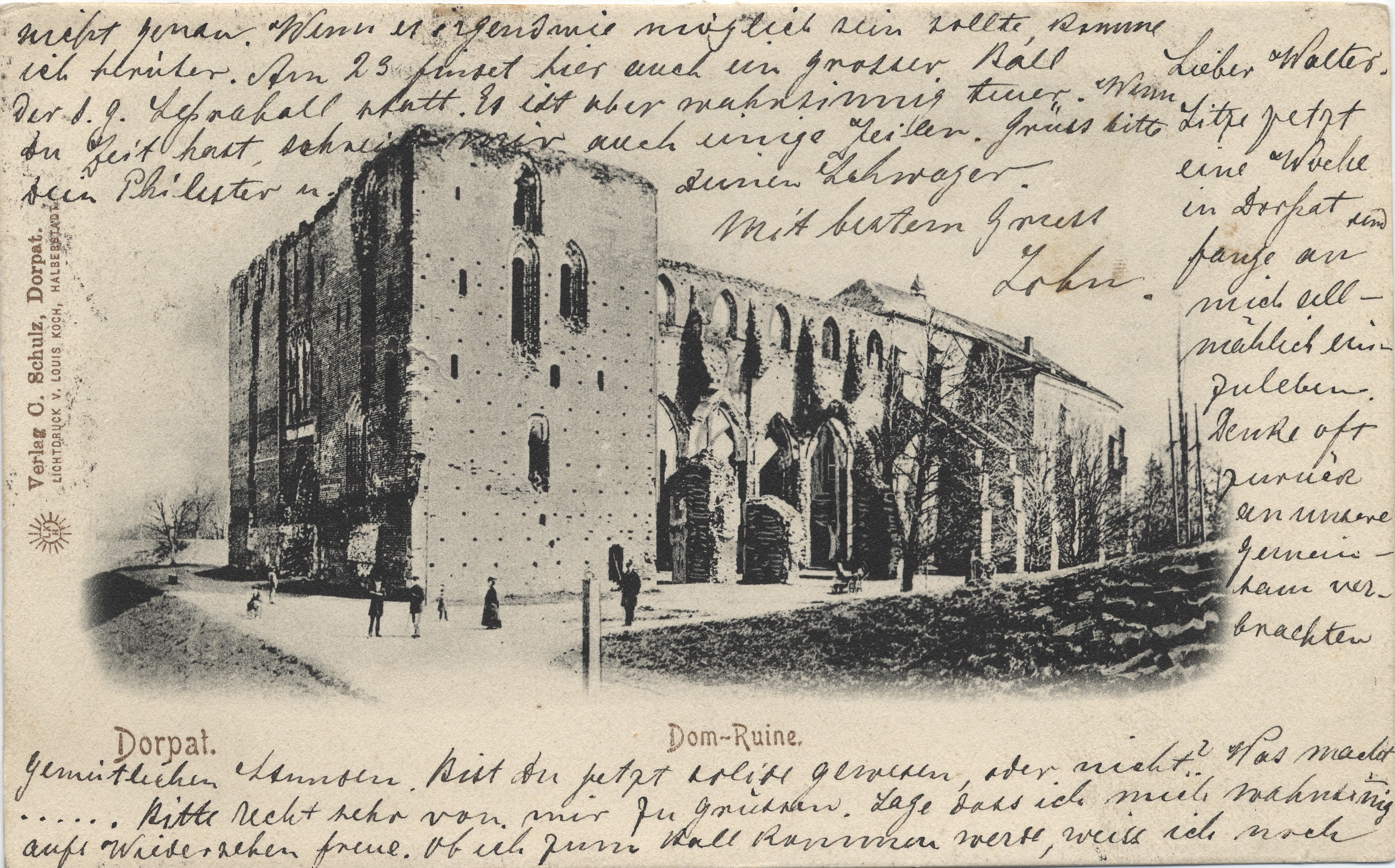 Dorpat : Dom-Ruine