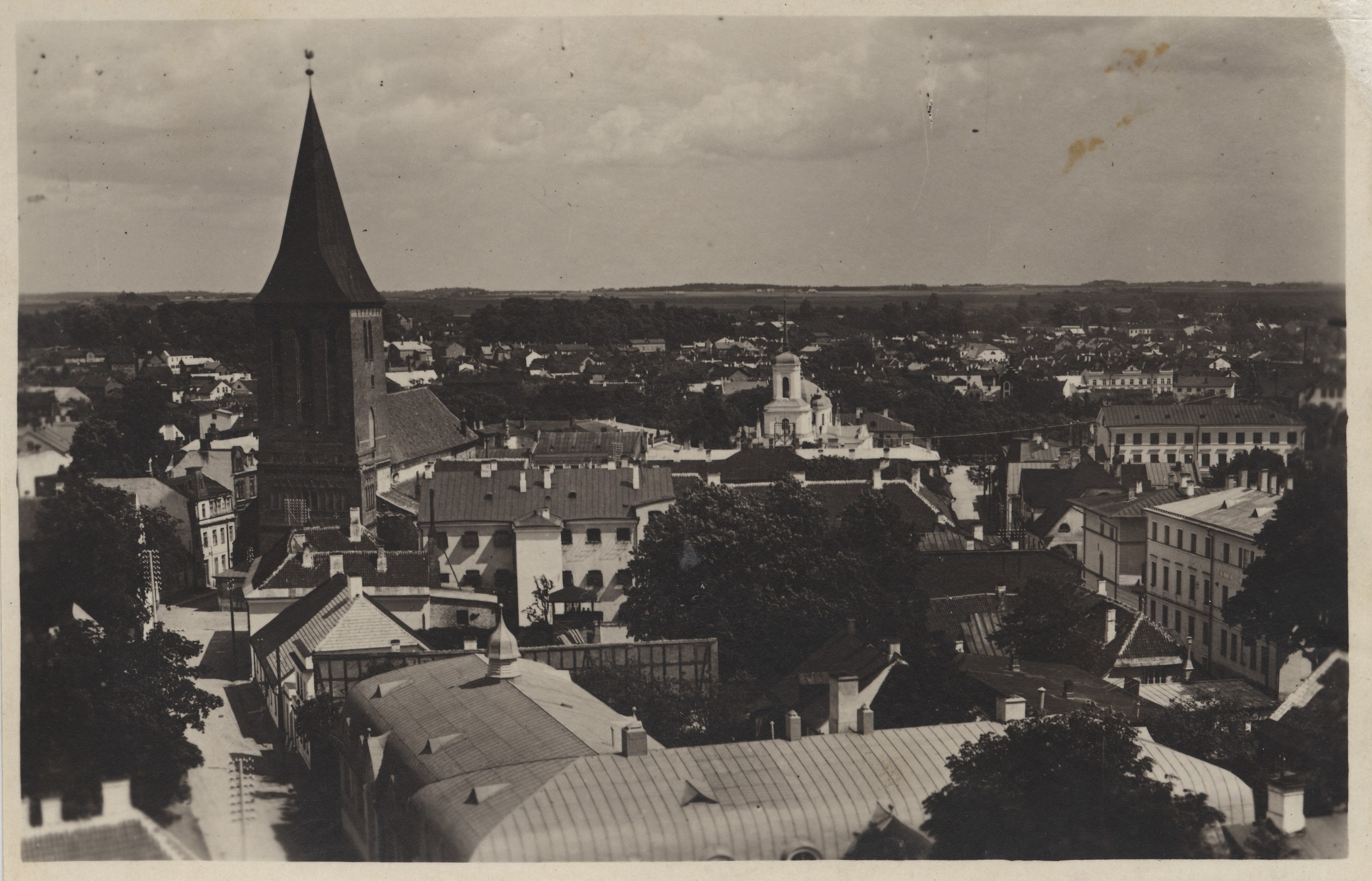 Estonia : Tartu : part of the general view