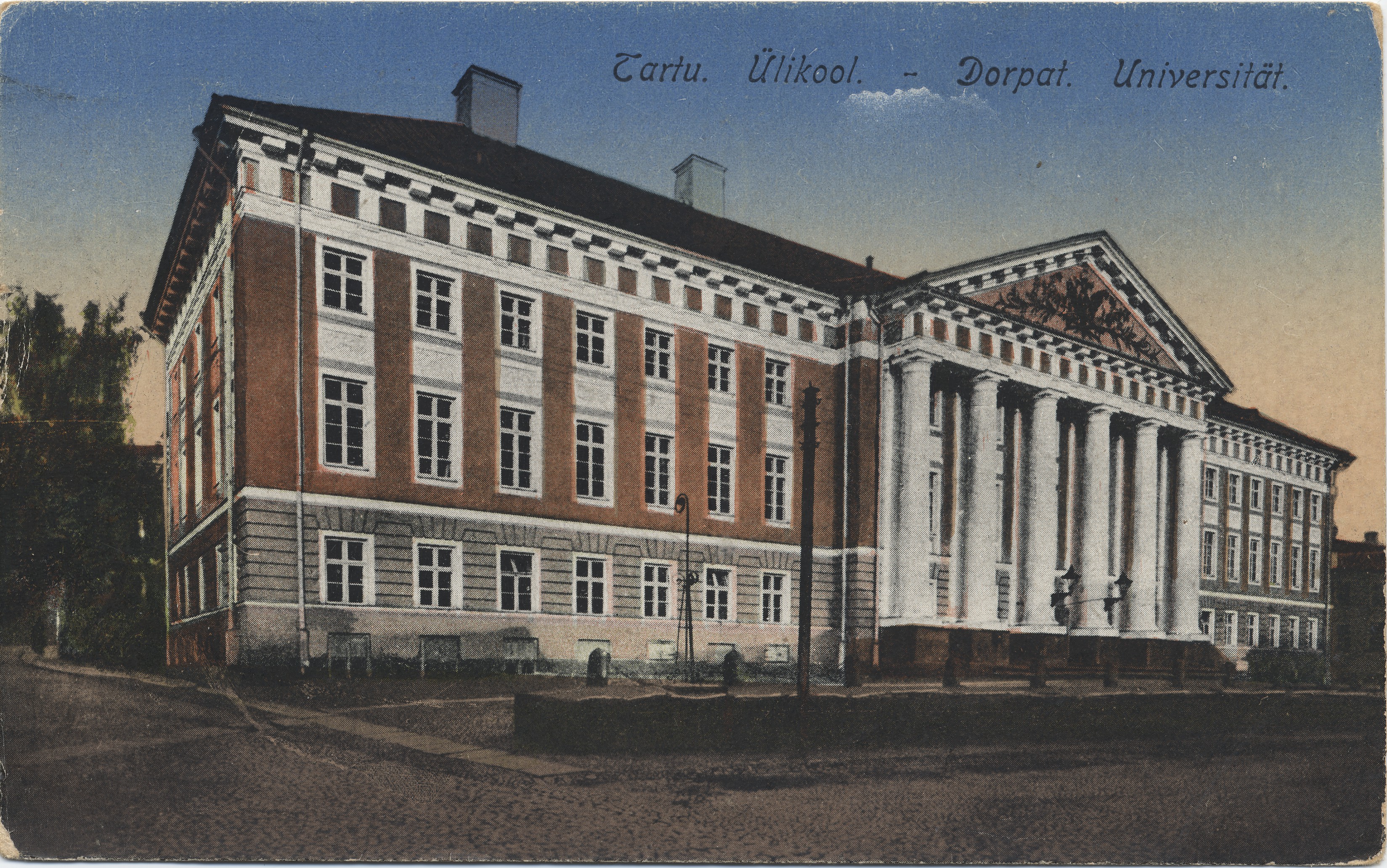 Tartu : University = Dorpat : University