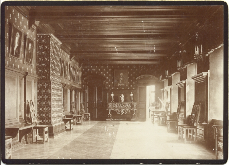 Alatskivi. Interior of the manor