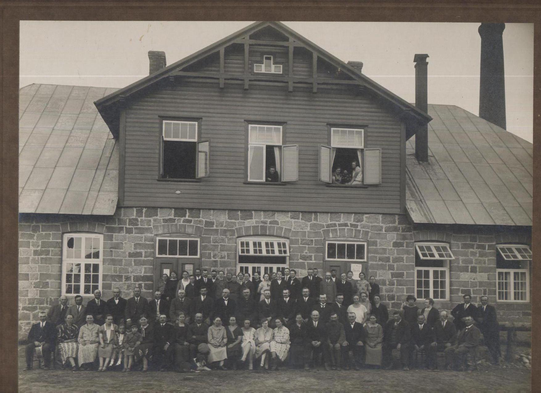 Oiu Milk Society Meeting 1935