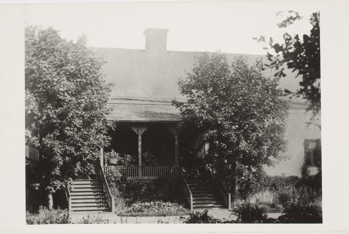 Lake Manor (Türpsa), by the garden of the gentleman before the war. Jõhvi khk