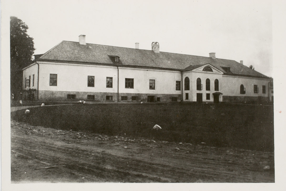 The Lake Manor (Türpsa), the gentleman house before the war. Jõhvi khk