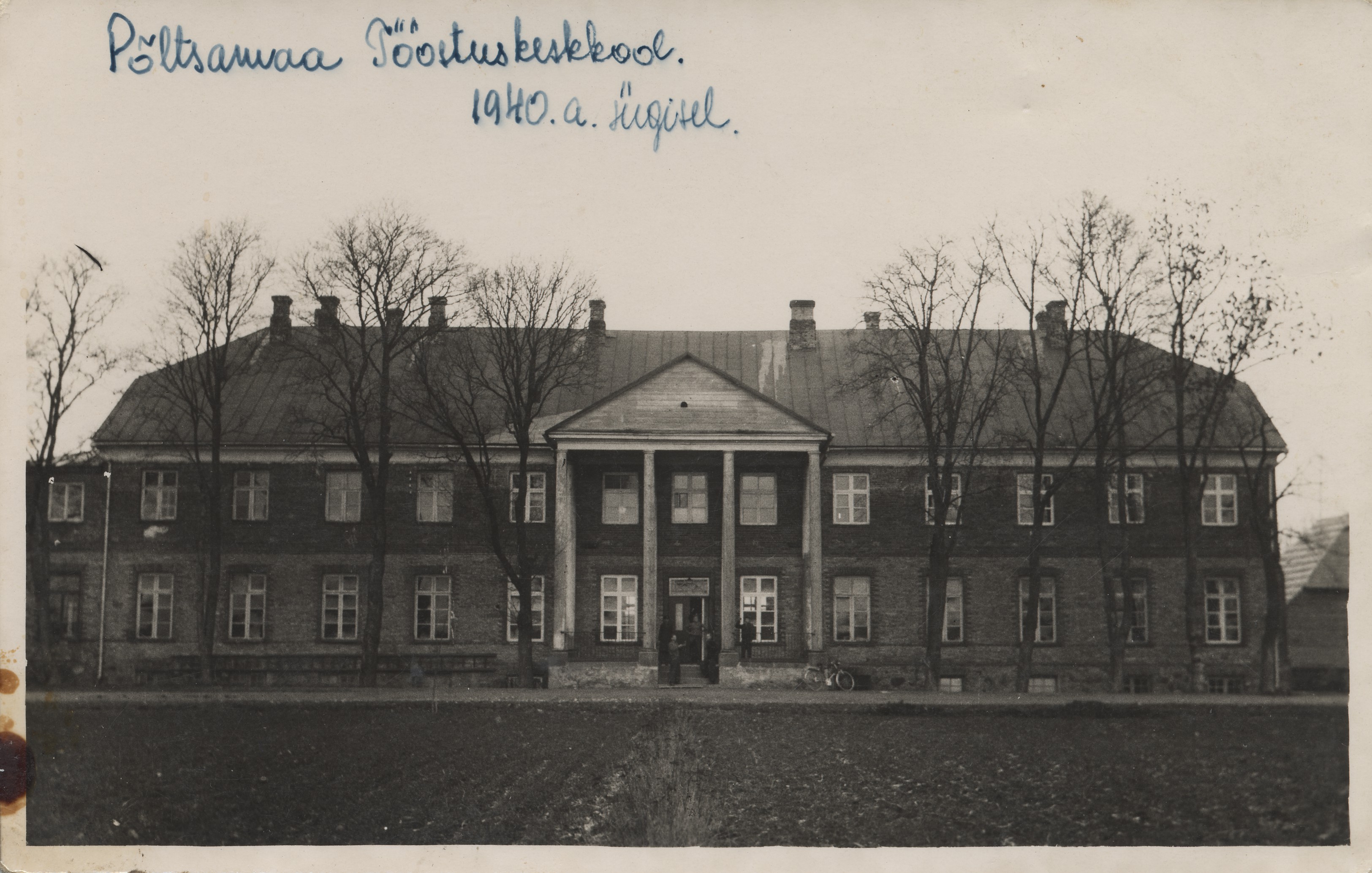 Põltsamaa Industrial School in 1940
