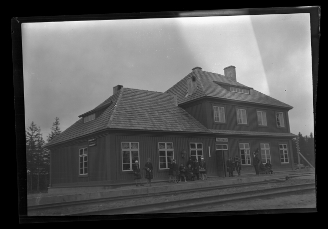 On Otepää tour, Palupera Railway Station