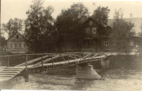 Photo bridge in Põltsamaa Citizens Club house