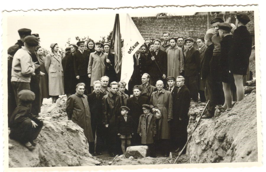 On the 51st anniversary of Otepää School, laying the cornerstone to a new school house