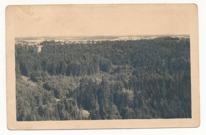 Postcard. Otepää, view from pharmacy. Located in the album Hm 7955.