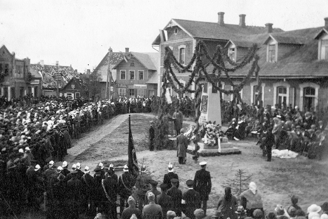 Opening of the memory pillar of the War of Independence