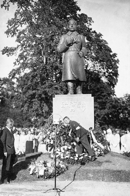 Opening of the Memorial of the War of Independence - Captain Anton Irv
