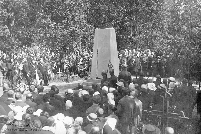 Opening of the memory pillar of the War of Independence