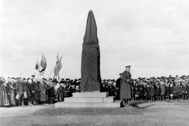 Opening of the memory pillar of the War of Independence