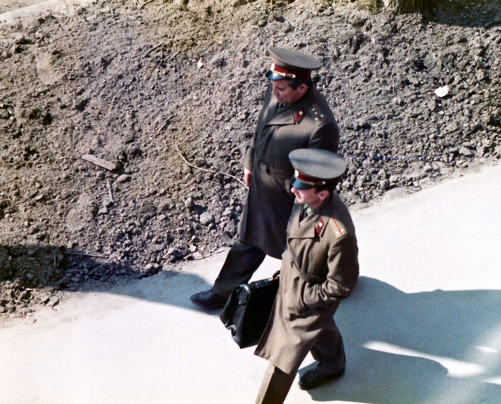 Soviet miltary men, early 1980s