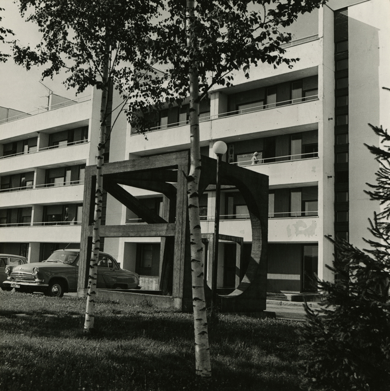 Architecture in Pärnus, view. Architect Leonhard Lapin