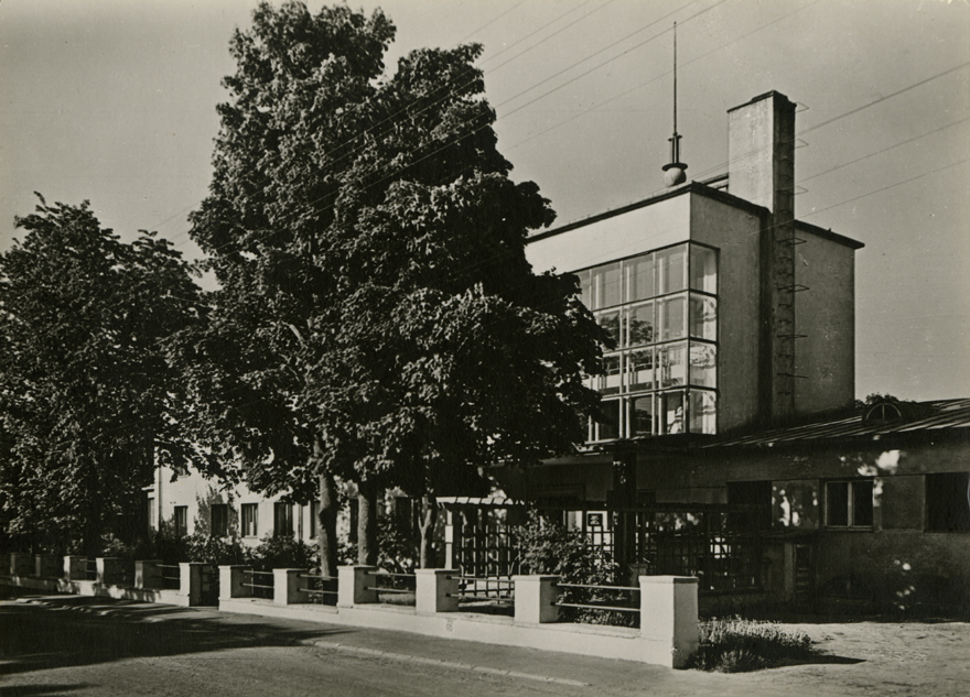 Estonian Red Cross Sanatorium Haapsalu, view of the building. Architect August Volberg