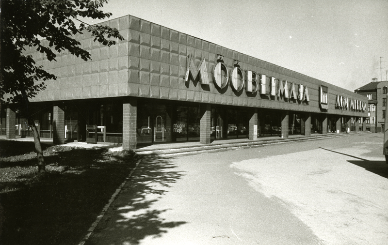 Tallinn Furniture Time, view of the building. Architects Olga Bruns, Aino Orm; engineer g. Vernõi