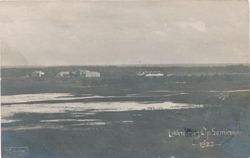 Photo postcard. View over the Bay New Manor, 1923. F. J. Grünthal. 8.7*13.7