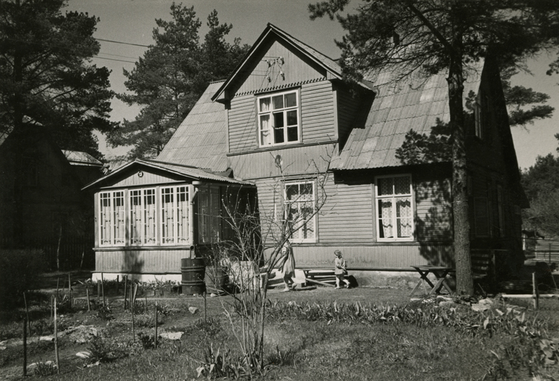 Apartment in Nõmmel Olevi 13, view of the garden