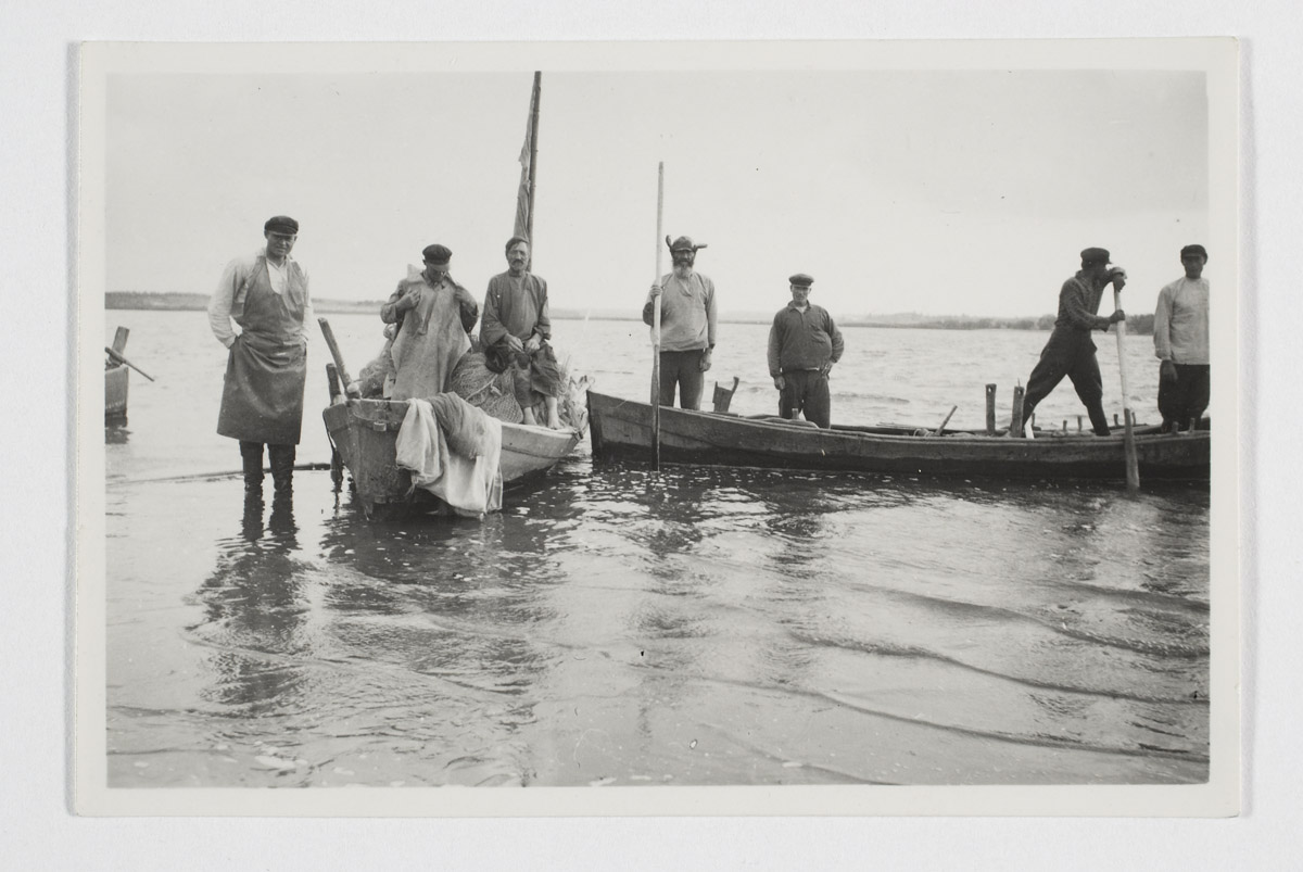 Fishermen in Malkin, Anohovo village