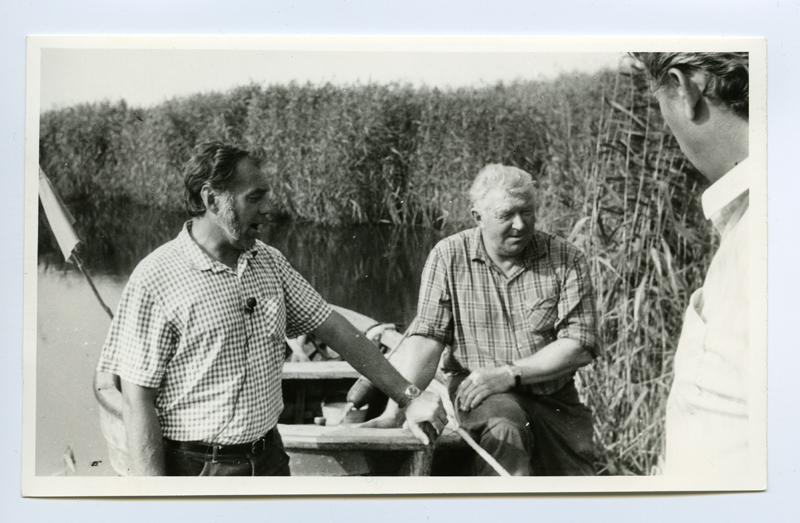 Kiideva: fishermen Toivo Suitsberg (left) and Arvi Merendi