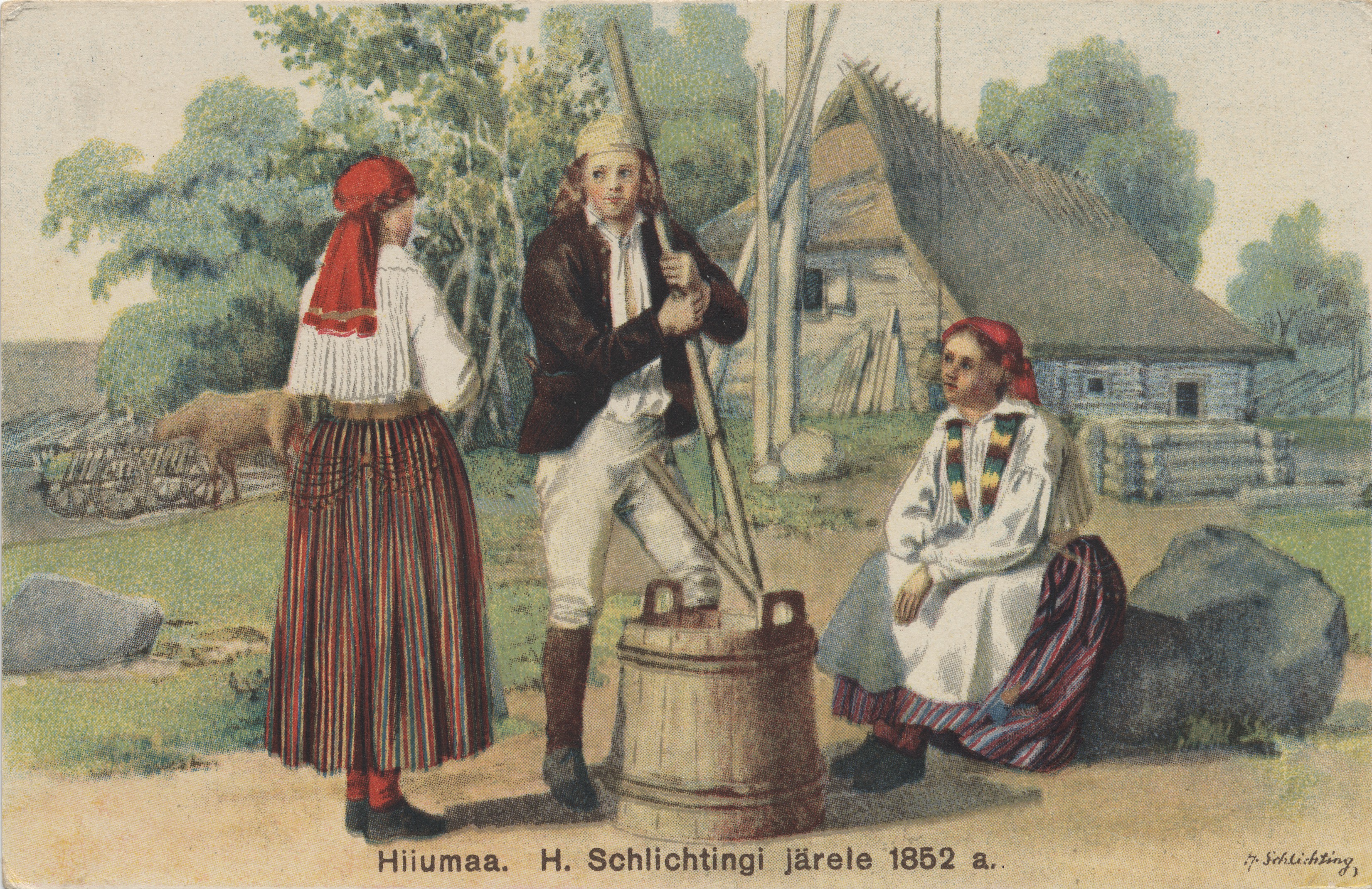 Hiiumaa : h. Schlichtingi nach 1852 a : Isle of Dago : after h. Schlichting period about 1852