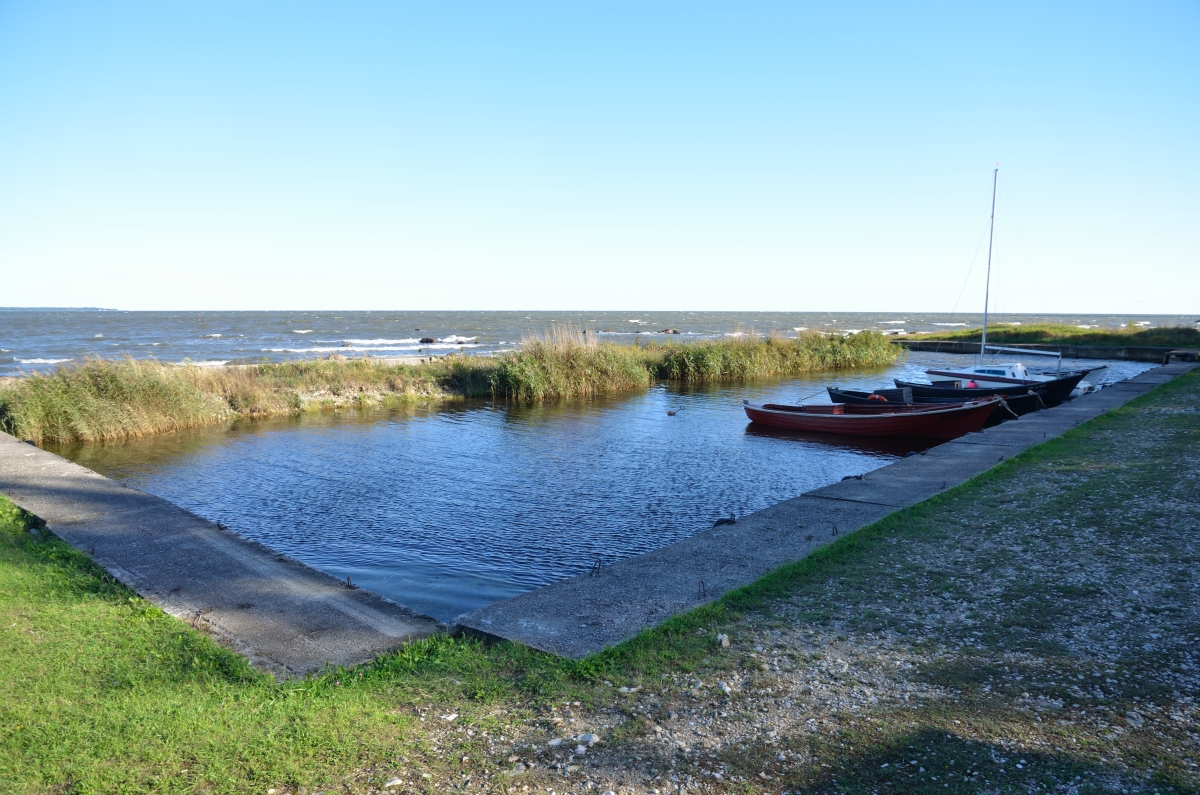 View of Kärdla Water Rescue Port Aquatorium