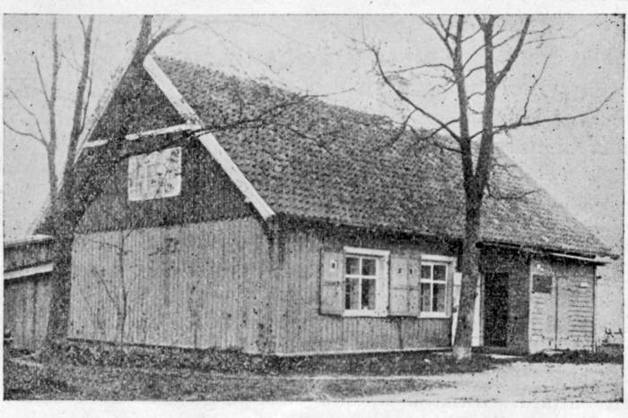 Photo. Kärdla Applied Society's first shop building on Vabaduse Street