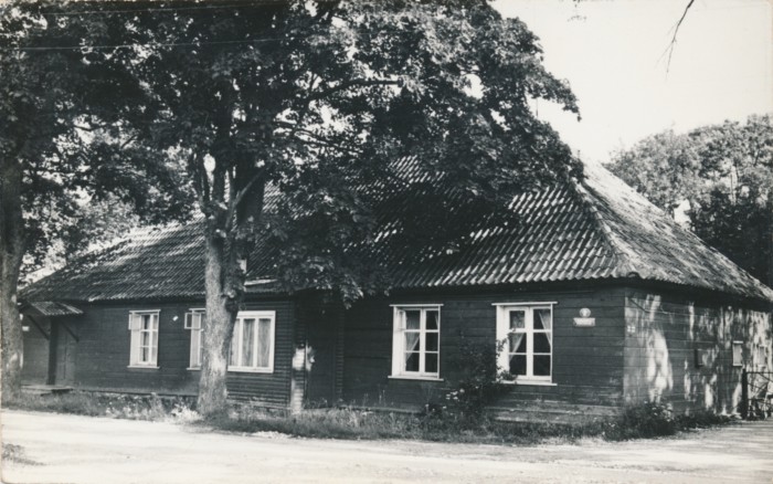 Kärdla mining factory champion house at Vabriku Square (Komsomoli Square 2), later kindergarten
