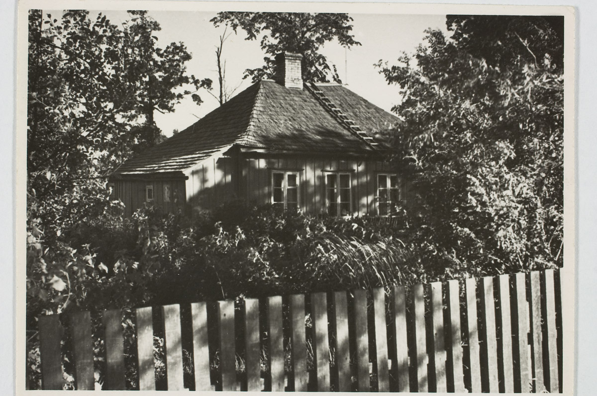 From the garden side of the old workshop in 1959. Pärnu khk, Sindi al, Sindi l