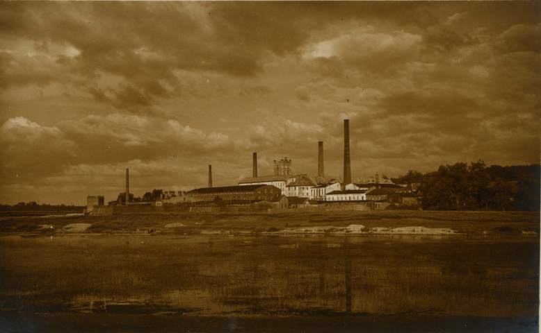 Sindi mining factory, general view. Architect Erlenwein