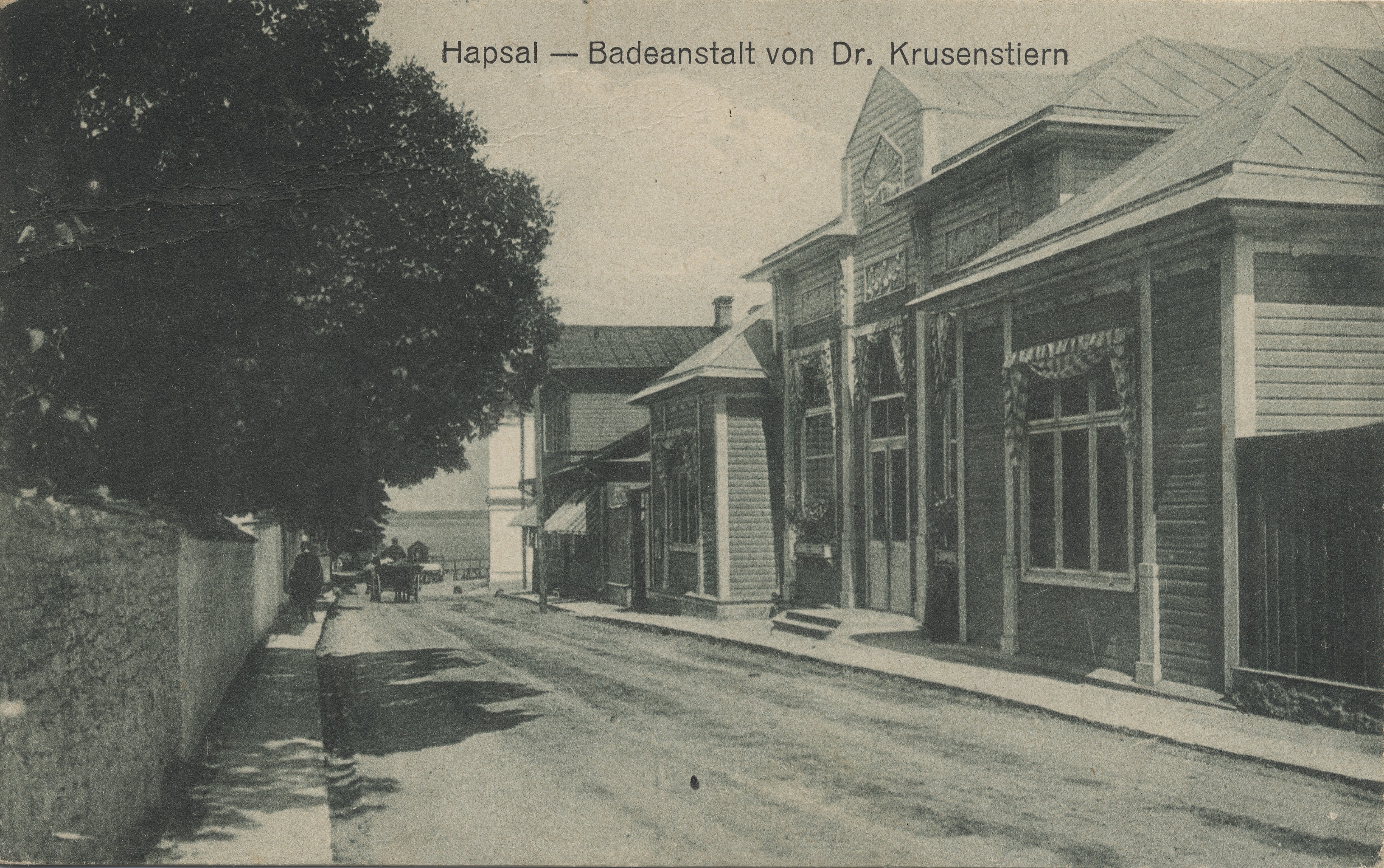 Hapsal : Dr. Krusenstiern Badeanstalt