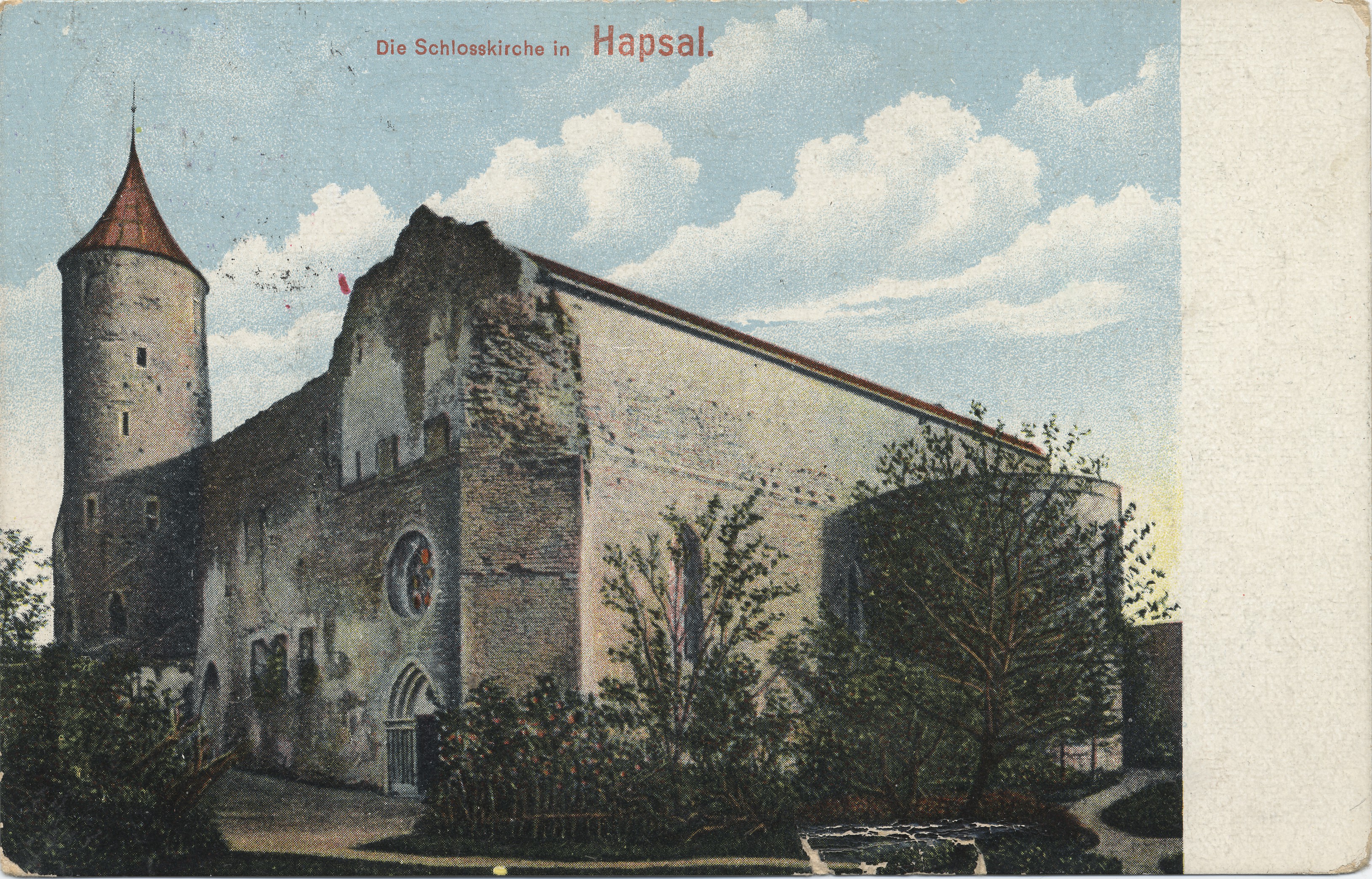 The Castle Church in Hapsal